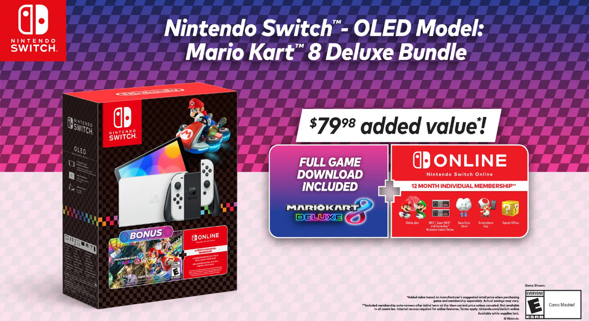 Nintendo Switch OLED - Mario Bundle