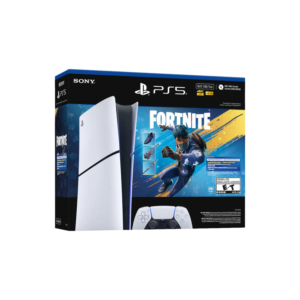 Playstation 5 Slim - Digital Console - Fortnite Bundle
